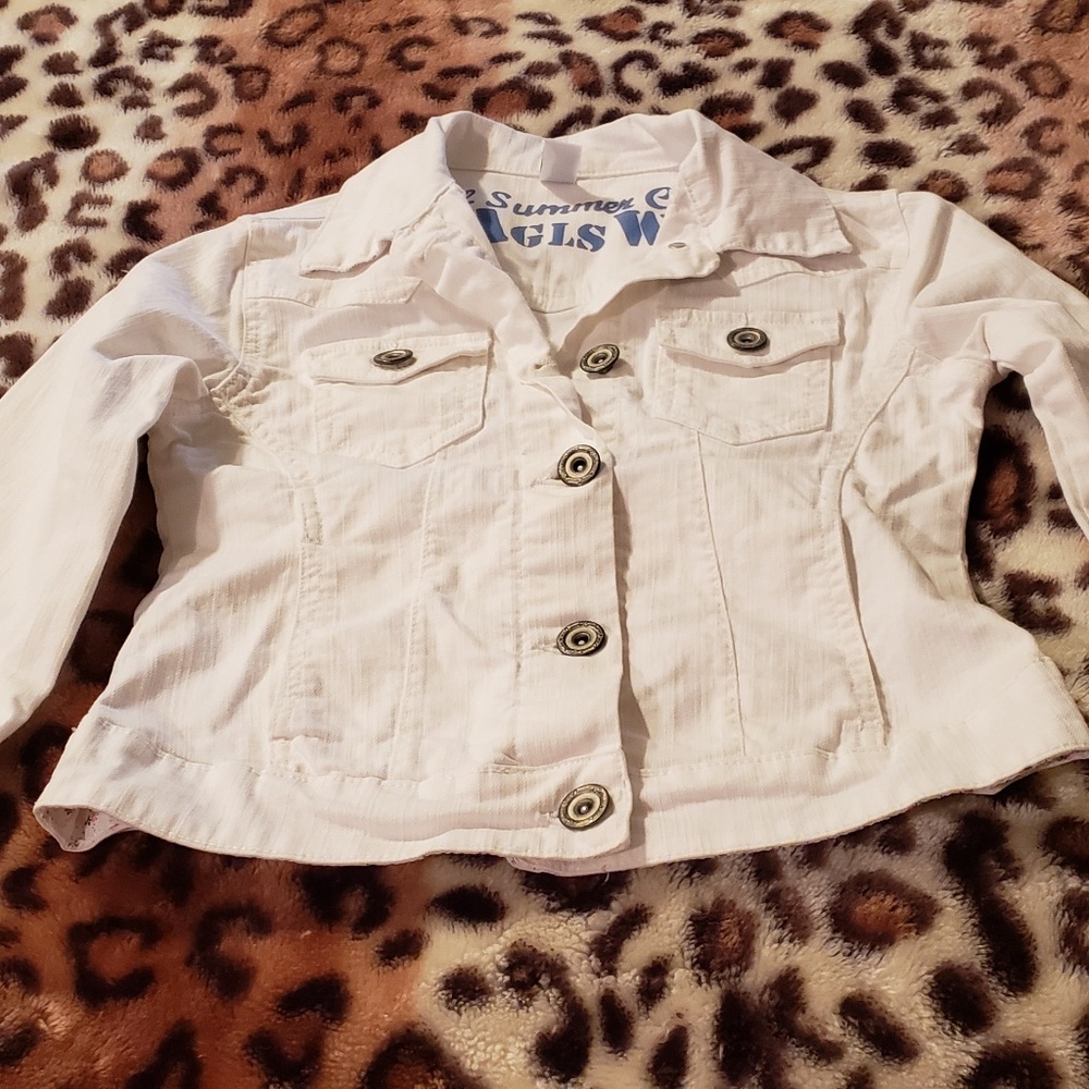 White Jean Jacket